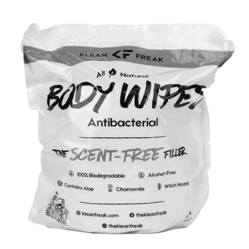 [TFSF02] Klean Freak - Body Wipes - The Filler - Scent Free Image 