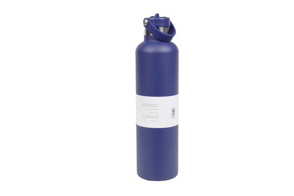 [DB04002A] Moya "Coral Reef" 1L Insulated Sustainable Water Bottle Navy Image 