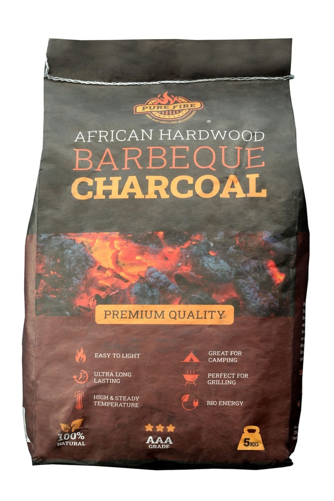 [PF5KGNC] Purefire 5KG Natural Charcoal  Image 