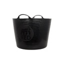 [SP42GBK] Red  Gorilla -  Tubs & Recycled Black Tubs - Large 38L Black  Image 