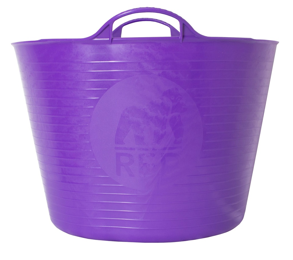 [SP42P] Red  Gorilla -  Tubs & Recycled Black Tubs - Large 38L Purple Image 