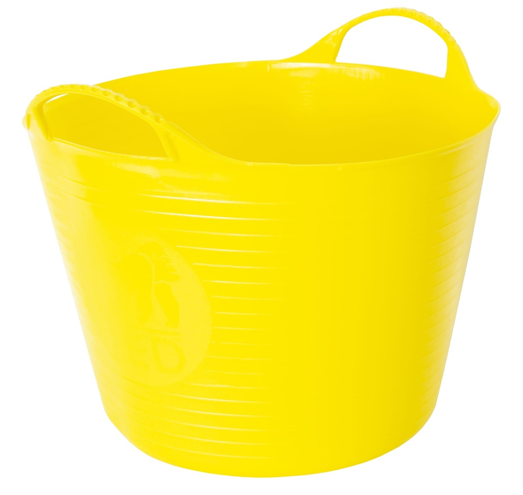 [SP14Y] Red  Gorilla - Gorilla Tubs & Recycled Black Tubs - 14L -Yellow  Image 