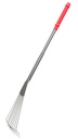 [TD620.R] Red  Gorilla - Long Metal Rake - Red (Big Tidee Long Rake Only) Image 