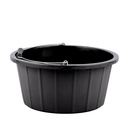 [PRM/SHLW/BK] Red  Gorilla - Premium Buckets - Premium Shallow Bucket -Black Image 