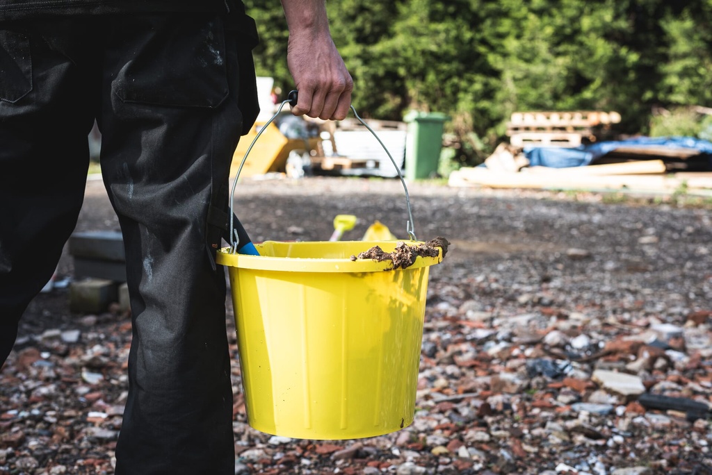 [STB.Y] Red  Gorilla - Standard Buckets - Standard Yellow 3 Gallon Bucket Image 