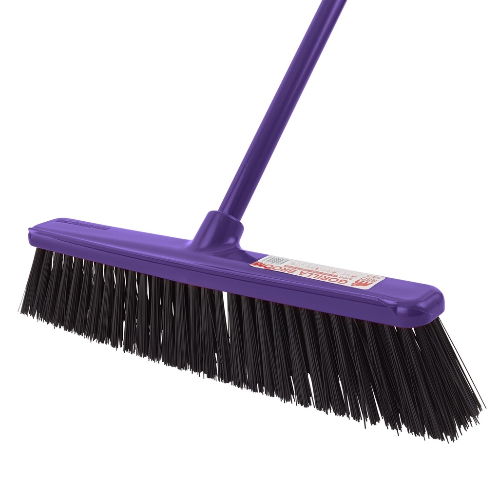 [SP.GRBR/P] Red Gorilla - 50cm Gorilla Broom - 50cm broom head and Handle Purple Image 