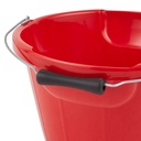 [B4/GP/R] Red Gorilla - Plas - Gorilla Plas 10L Feed Bucket Red Image 