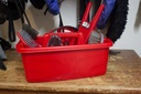 [CDY/R] Red Gorilla - Plastic Tote Tray - Tidee Tray Red Image 