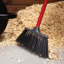 [SP.BROOM.PYB/R] Red Gorilla - Poly Yard - Poly Yard Broom Head with 120cm Handle Red Image 