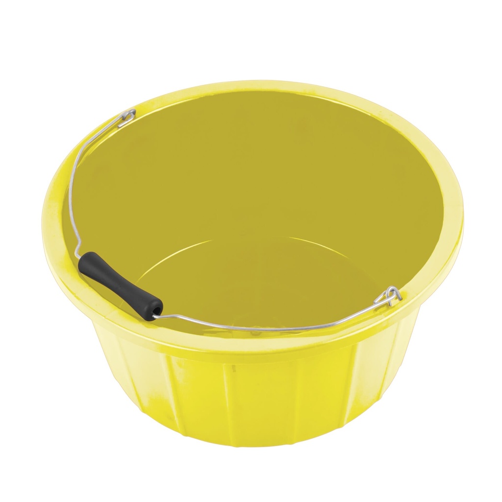 [PRM/SHLW/Y] Red Gorilla - Premium Buckets - Premium Shallow Bucket -Yellow Image 