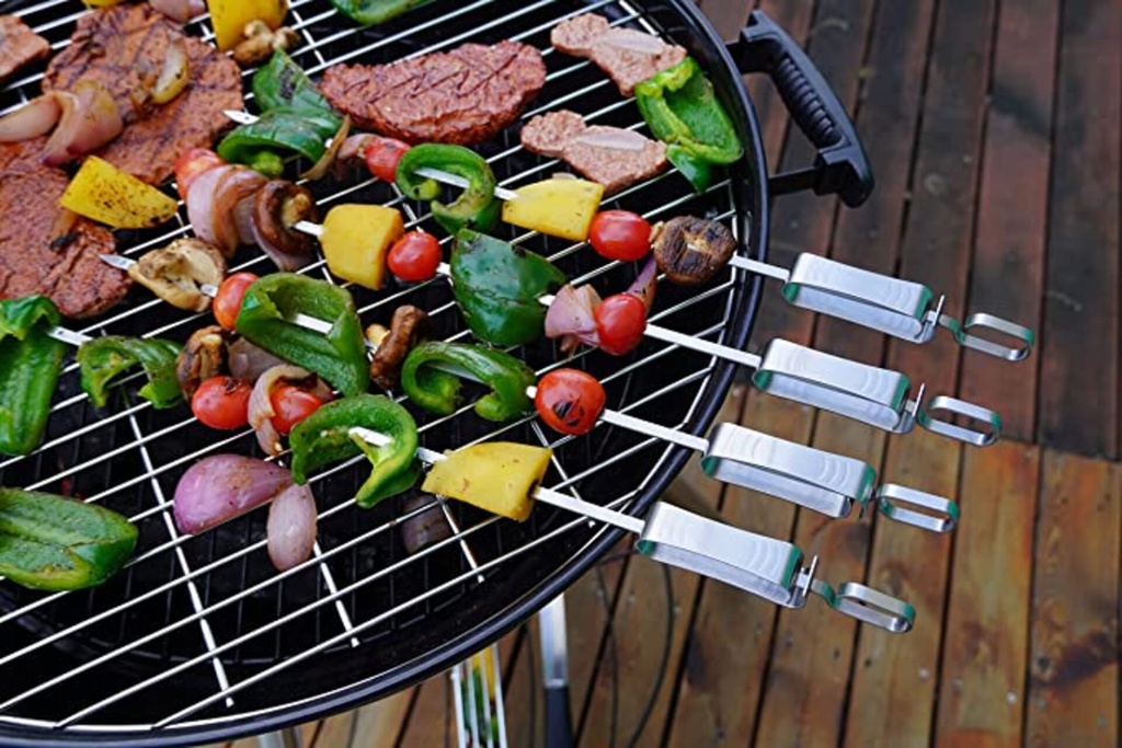 [BO22031] SABORR Saborr Stainless Steel Barbeque Skewers Image 