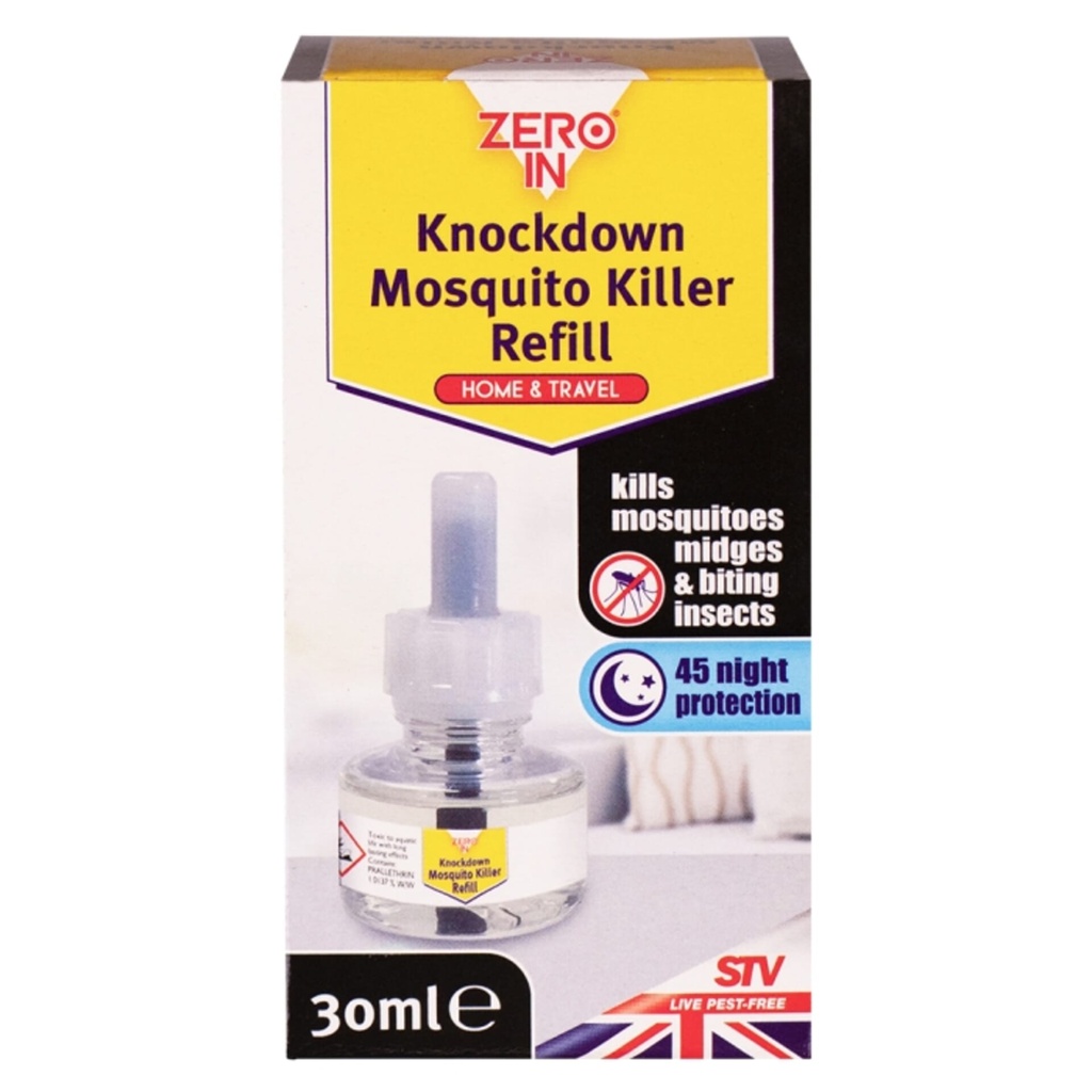 [ZER742] STV  Knockdown Mosquito Killer Refill - 30ml Image 