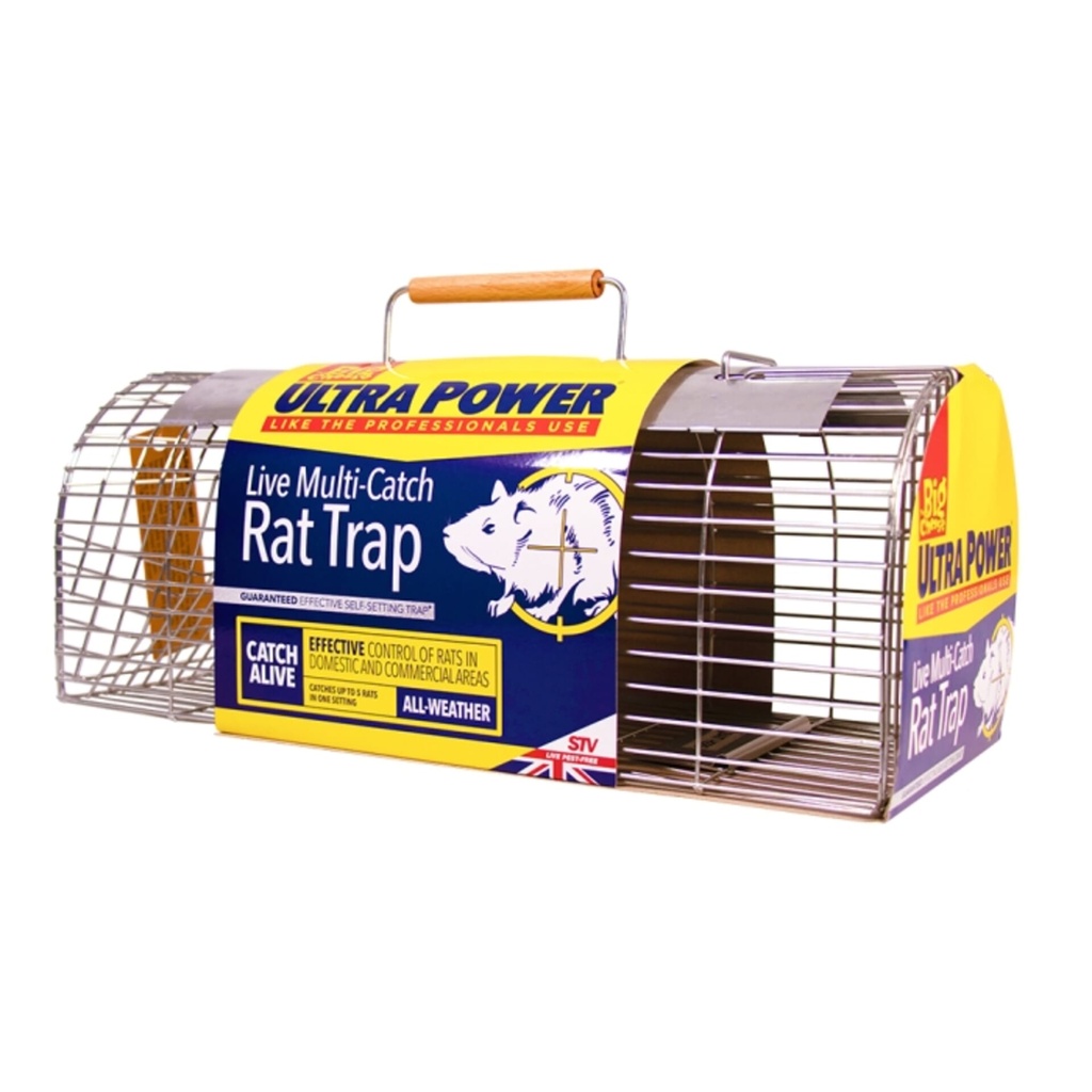 [STV080] STV  Live Multi-Catch Rat Trap Image 