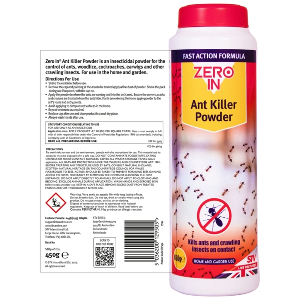 [STV950] STV Ant Killer Powder - 450g Image 