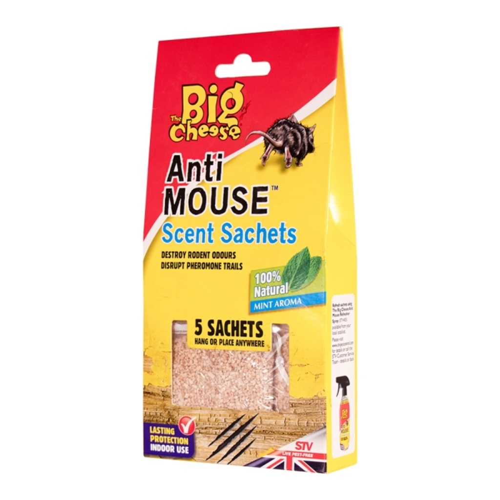 [STV401] STV Anti Mouse Scent Sachet - 5-Pack Image 