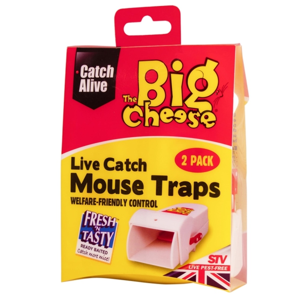 [STV155] STV Live Catch Mouse Trap - Twinpack Image 