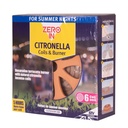 STV Citronella Burner and 6 Pack Coils