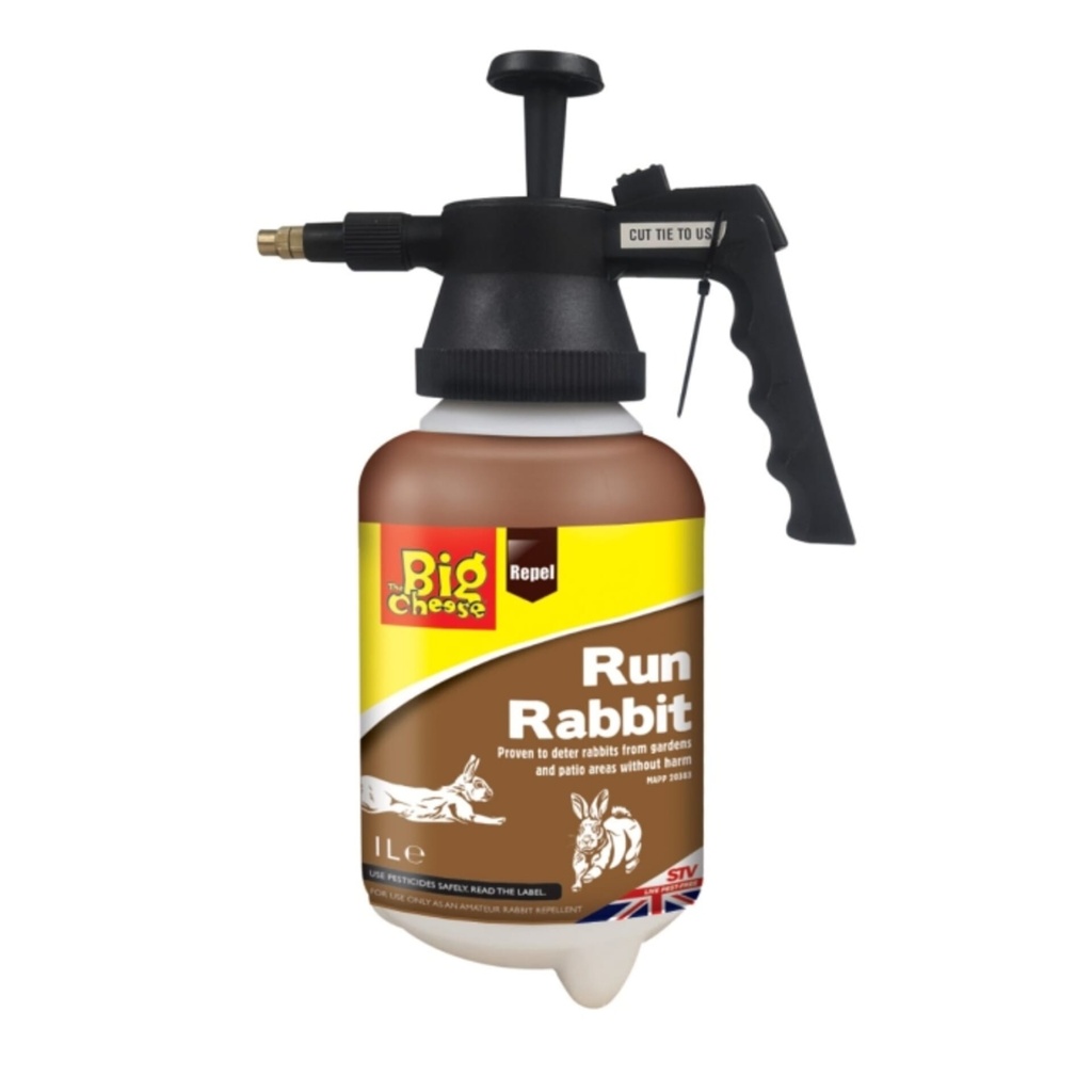 STV  Run Rabbit Repellent - 1L Pressure Sprayer