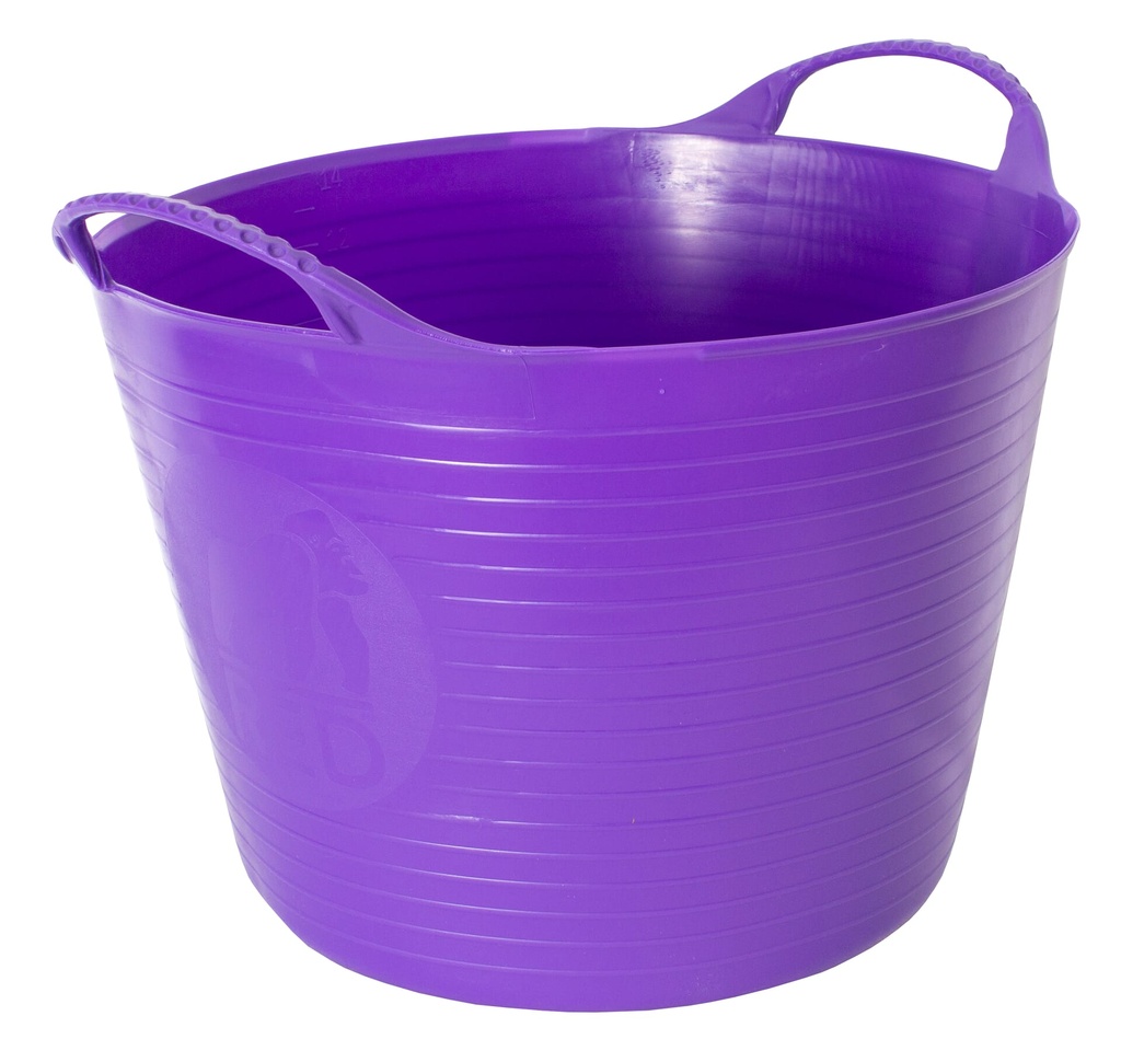 Red  Gorilla - Gorilla Tubs & Recycled Black Tubs - 14L -Purple