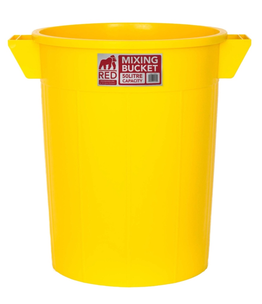 Red  Gorilla - Mixing Buckets - Mixing Bucket Yellow