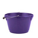 Red  Gorilla - Gorilla Plas - Gorilla Plas 10L Feed Bucket -Purple