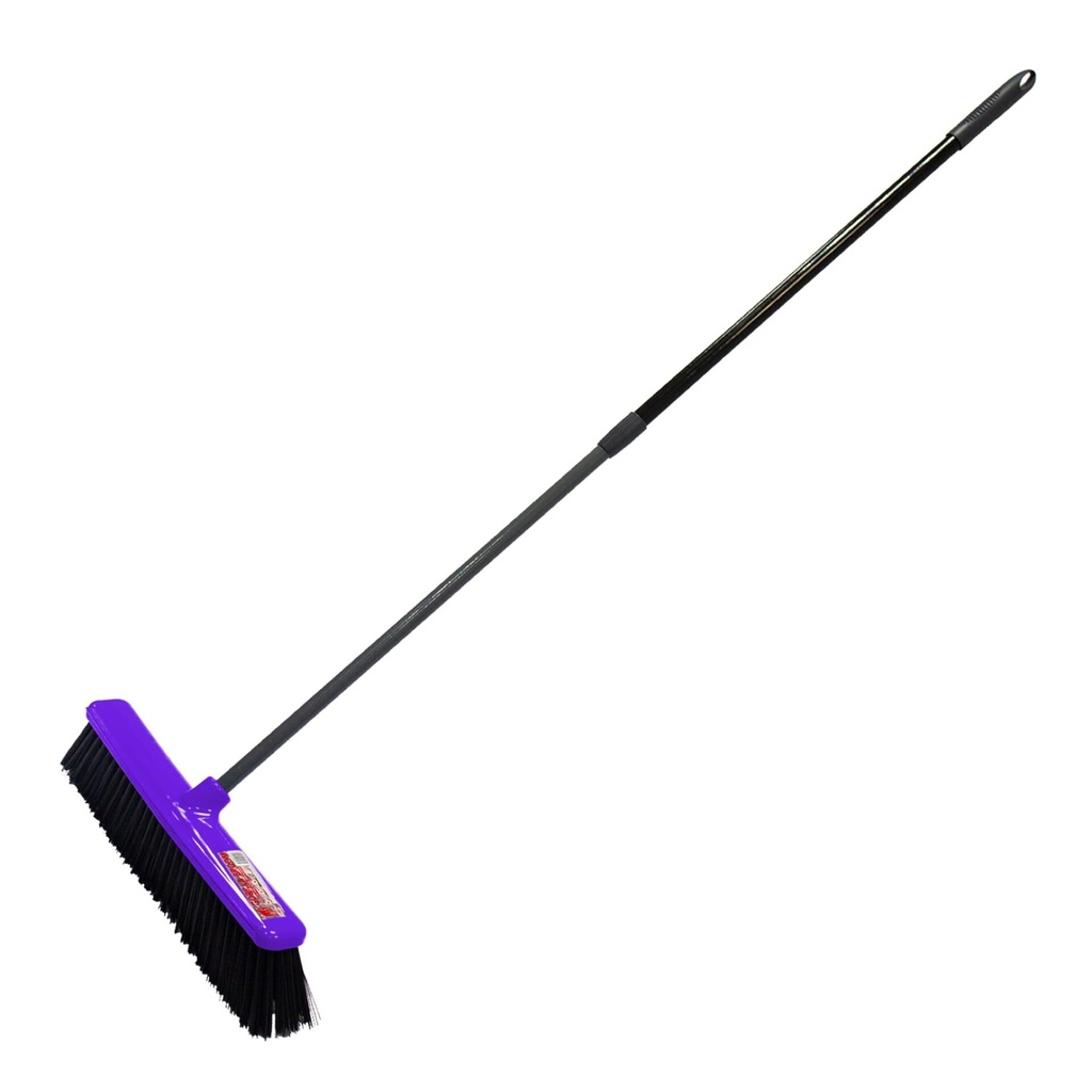 Red  Gorilla - Telescopic Gorilla Brooms - TELESCOPIC HANDLE & 50CM HEAD PURPLE