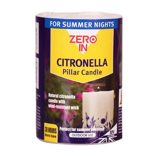 [STV426] STV Citronella Pillar Candle