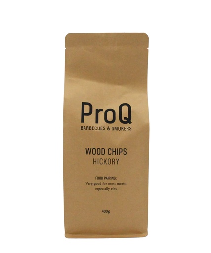 [252246] ProQ Smoking Wood Chips - Hickory - Bag (400g)