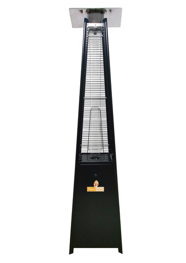 [CZGB-I-BLACK] PureHeat Pyramid Style Gas Patio Heater In Black