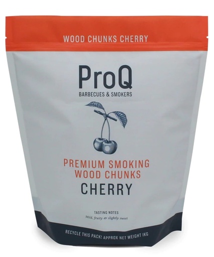 [252447] ProQ Smoking Wood Chunks - Cherry - Bag (1kg)