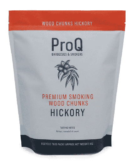 [252444] ProQ Smoking Wood Chunks - Hickory - Bag (1kg)