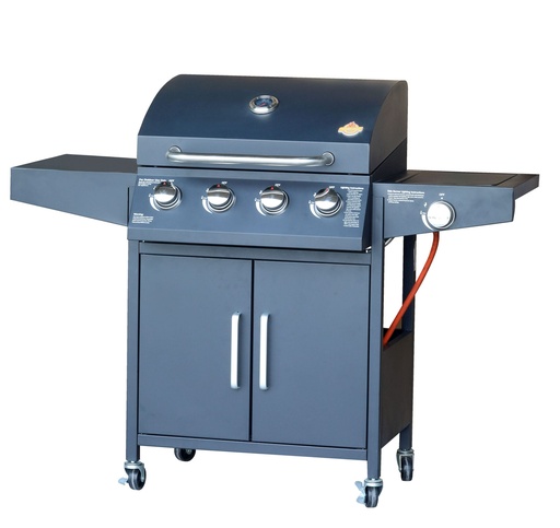 [PFGRILL4SB] Pure Fire 4 Burner + Side Gas Grill