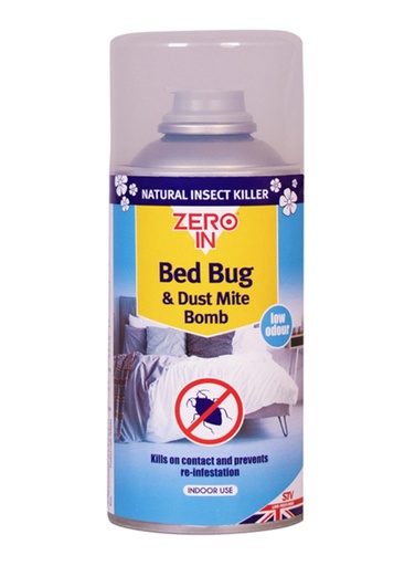 [ZER984] STV  Bed Bug & Dust Mite Killer Bomb - 150ml One-Shot Aerosol