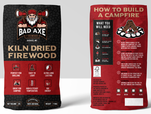 [CTFW40L] Bad Axe 40L Bag Hornbeam Firewood