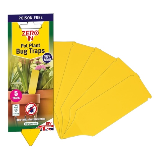 [ZER017] STV  Pot Plant Bug Trap - 5-Pack