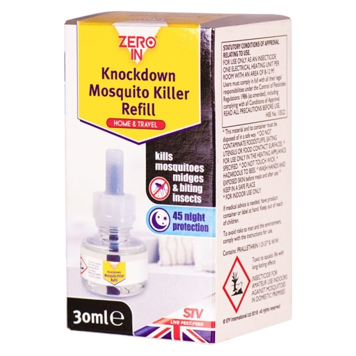 [ZER742] STV  Knockdown Mosquito Killer Refill - 30ml