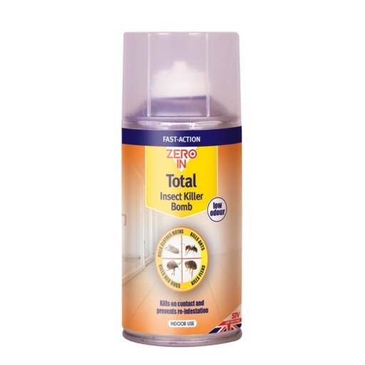 [ZER900] STV Total Insect Killer Bomb - 150ml One Shot Aerosol