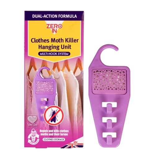 [ZER433] STV  Multi-Hook Hanging Clothes Moth Killer