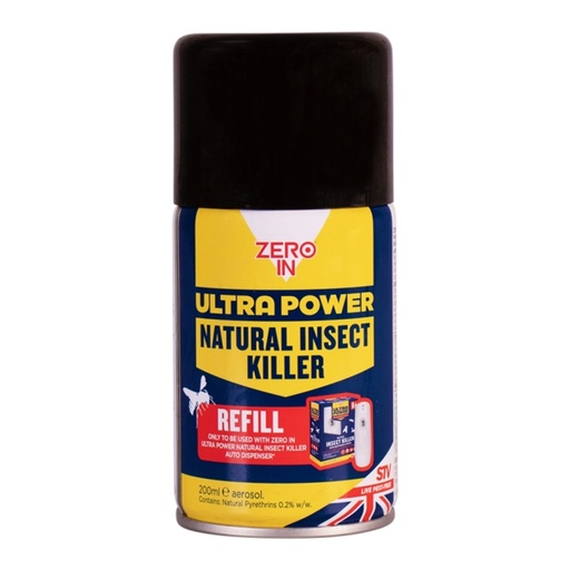 [ZER564] STV  Natural Insect Killer Refill - 200ml Aerosol