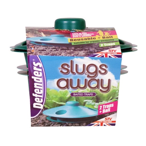 [STV090] STV Slugs Away® Ready-Baited Trap - Twinpack