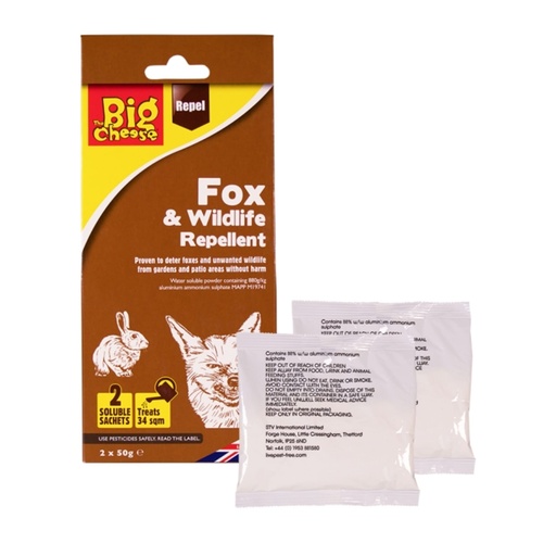 [STV416] STV  Fox & Wildlife Repellent Sachet - 50g x 2