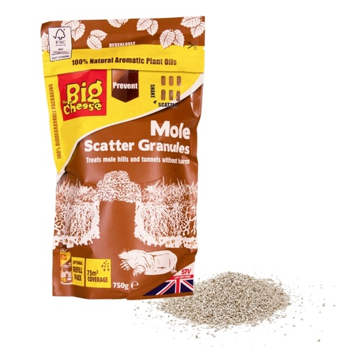 [STV654] STV  Mole Scatter Granules - 750g Refill