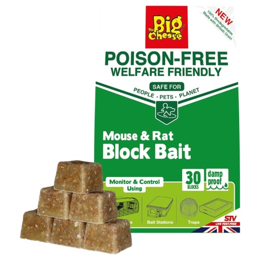 [STV201] STV Mouse & Rat Block Bait - 10g x 30