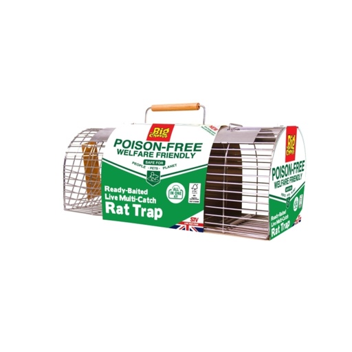 [STV204] STV  Ready-Baited Multi-Catch Rat Cage Trap