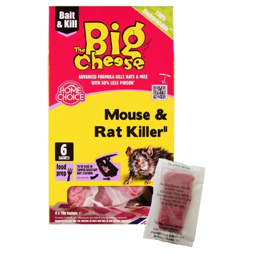 [STV222] STV  Mouse & Rat Killer Pasta Sachet - 10g x 6