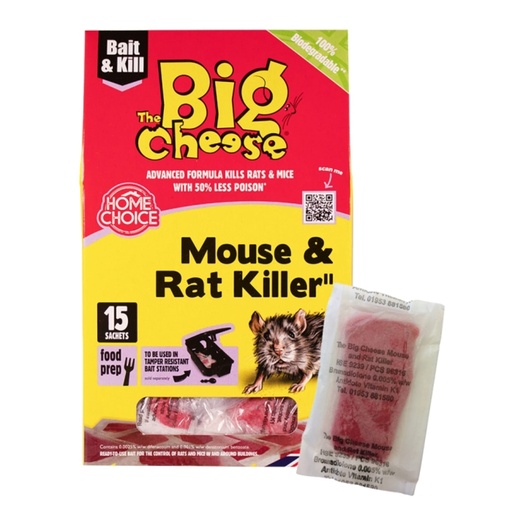 [STV223] STV  Mouse & Rat Killer Pasta Sachet - 10g x 15