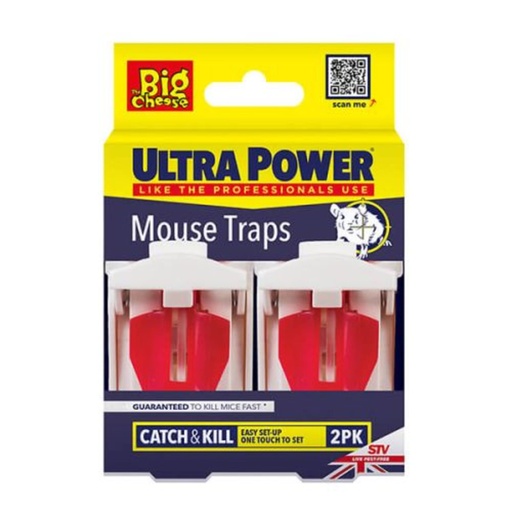 [STV148] STV  Ready-Baited Mouse Trap - Twinpack