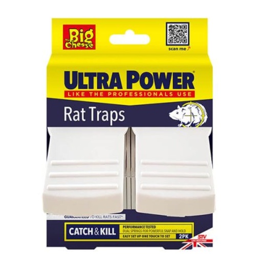 [STV149] STV  Ready-Baited Rat Trap - Twinpack