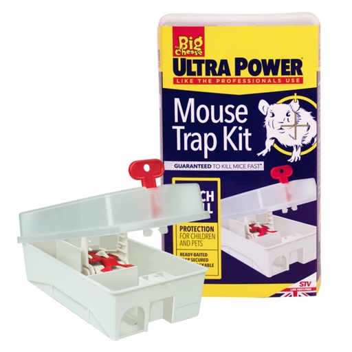 [STV563] STV Ready-Baited Mouse Trap Kit