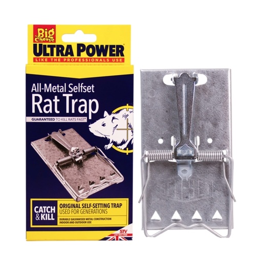 [STV169] STV  All-Metal Selfset Rat Trap